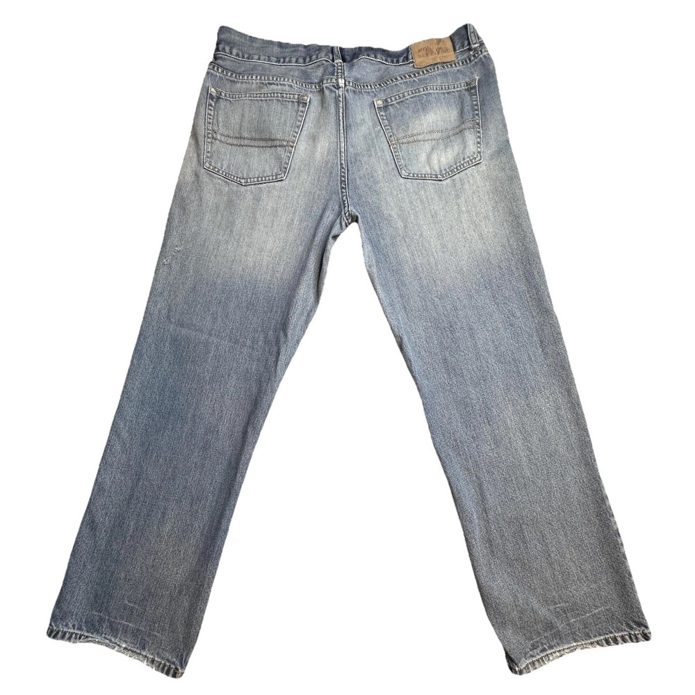 VTG Mossimo Supply Co Straight Jeans Mens 38x32 (38x29) Medium Wash Blue Denim